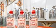 Handcrafted Gins at Make Your Own Gin Experience at Shed 1 Distillery in Ulverston, Cumbria