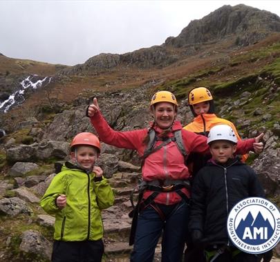 Mega-Mountains: Parent and Child Scrambling day with The Lakes Mountaineer
