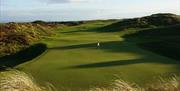Views from the 4th Hole at Silloth on Solway Golf Club in Silloth, Cumbria