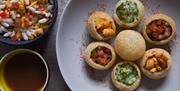 Pani Puri at Gilpin Spice in Windermere, Lake District © Andre Ainsworth
