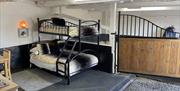 Bunkbed and Stable at Stable Stays at Greenbank Farm in Grange-over-Sands, Cumbria