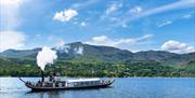Stunning Scenery from Steam Yacht Gondola on Coniston Water, Lake District