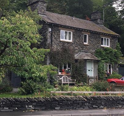 Exterior and Street at Stockghyll Cottage in Bowness-on-Windermere, Lake District