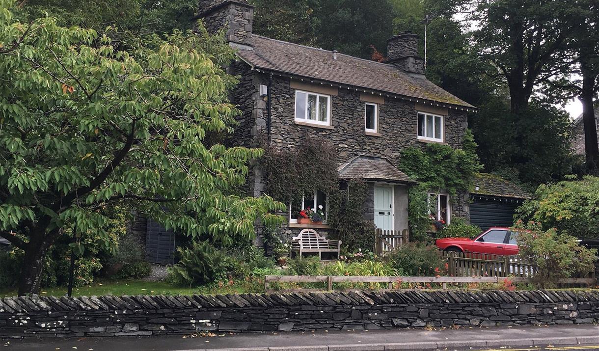 Exterior and Street at Stockghyll Cottage in Bowness-on-Windermere, Lake District