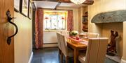 Dining Room at Stone Cottage in Patterdale, Lake District
