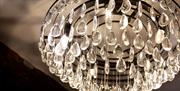 Close-Up of the Dining Room Chandelier at Stone Cottage in Patterdale, Lake District