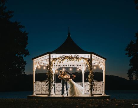 Stunning Wedding Venue at Storrs Hall Hotel in Bowness-on-Windermere, Lake District