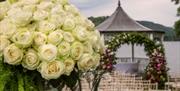Wedding Decorations at Storrs Hall Hotel in Bowness-on-Windermere, Lake District