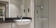 Ensuite Bathoom at The Ro Hotel in Bowness-on-Windermere, Lake District