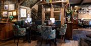 Dining Room Seating and Decor at The Swan at Grasmere in the Lake District, Cumbria