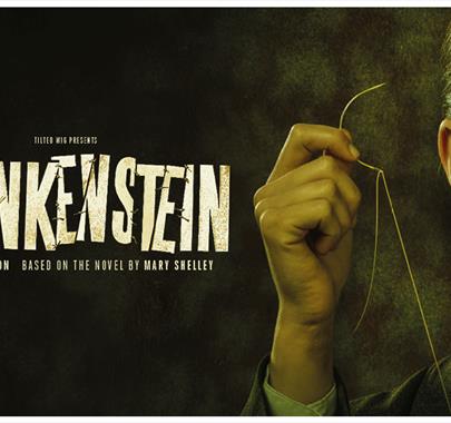 Poster for Frankenstein, Showing at Theatre By The Lake in Keswick, Lake District on 10-14 October 2023