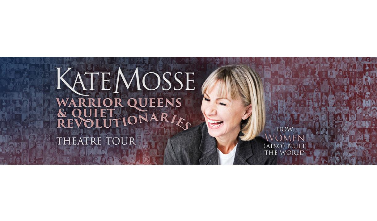 Kate Mosse - Warrior Queens & Quiet Revolutionaries: How Women (Also) Built the World at Theatre by the Lake in Keswick, Lake District