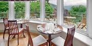 Restaurant at The Cottage in the Wood near Braithwaite, Lake District