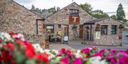 Exterior and Entrance at TJ's Bar and Restaurant at Park Foot Holiday Park in Pooley Bridge, Lake District