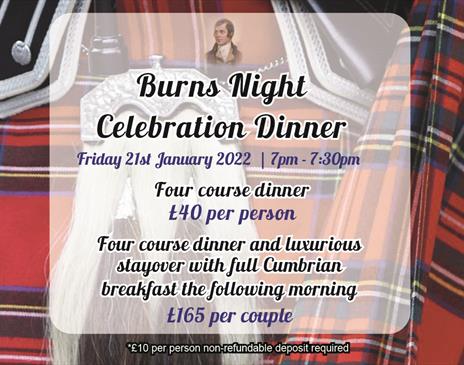 Burns Night Celebration Dinner