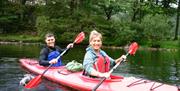 Kayaking with Tall Bloke Adventures in Ullswater, Lake District