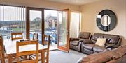 Self-catering apartment, Tewitfield Marina in Carnforth, Lancashire.