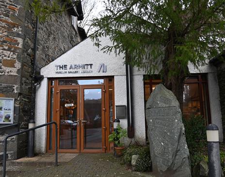 Entrance at The Armitt: Museum, Gallery, Library in Ambleside, Lake District