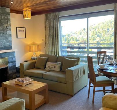 Living Room at The Lakelands Self-Catered Apartments in Ambleside, Lake District