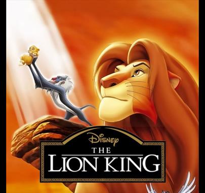 Poster for The Lion King, Showing at Rosehill Theatre in Whitehaven, Cumbria