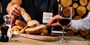 Bread & Wine at The Plough at Lupton near Kirkby Lonsdale, Cumbria