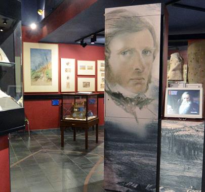 The Ruskin Gallery at The Ruskin Museum in Coniston, Lake District