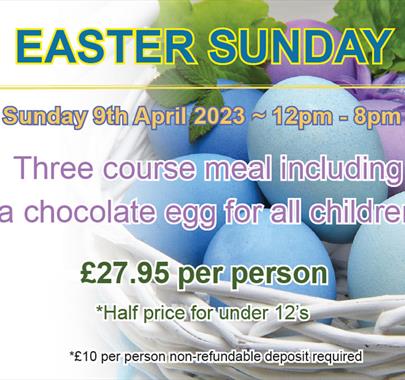 Easter Sunday at The Villa, Levens in Kendal, Lake District