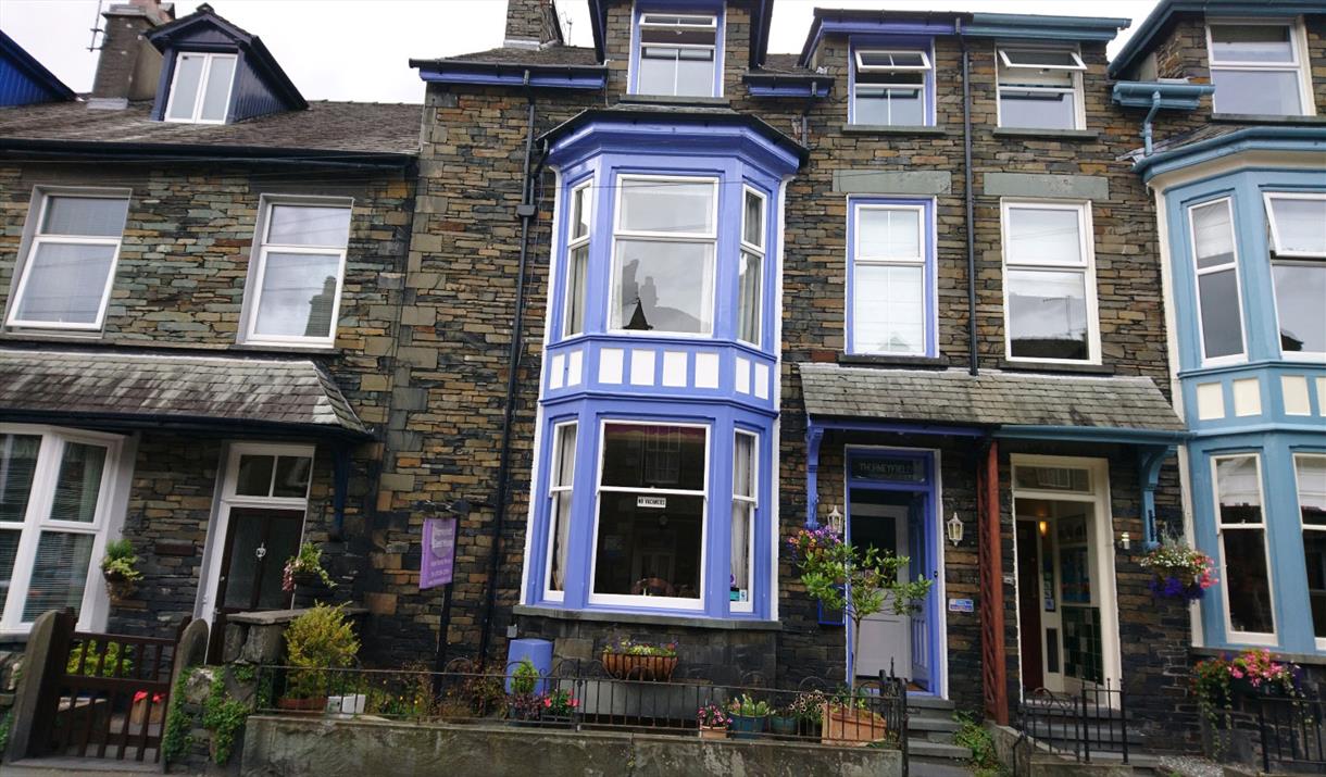 Exterior and Entrance at Thorneyfield Guest House in Ambleside, Lake District