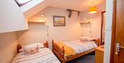 Twin room in the annexe at High Greenside Bed and Breakfast