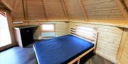 Bed in Camping Cabins at Ullswater Holiday Park in the Lake District, Cumbria