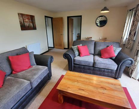 Lounges in Holiday Cottages at Ullswater Holiday Park in the Lake District, Cumbria