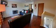 Lounge and Stairway at Holiday Cottages at Ullswater Holiday Park in the Lake District, Cumbria