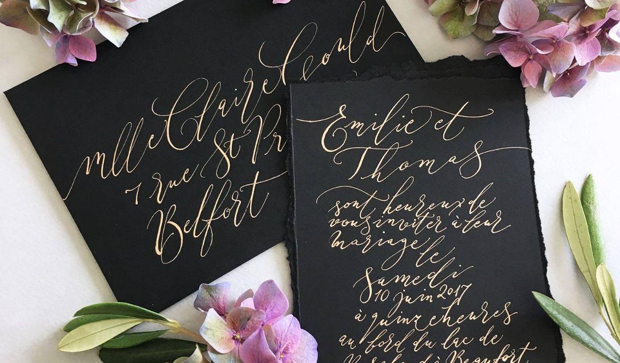 Calligraphy from the Introduction to Modern Calligraphy with Claire Gould Workshop at Rheged in Penrith, Cumbria