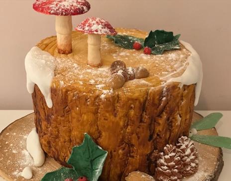 Lake District Woodland Christmas Cake with Hanne Crank