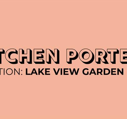 Kitchen Porter- Lake View Garden Bar- Bowness-on-Windermere
