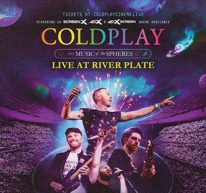 Coldplay Live At River Plate, Screening at Zeffirellis in Ambleside, Lake District