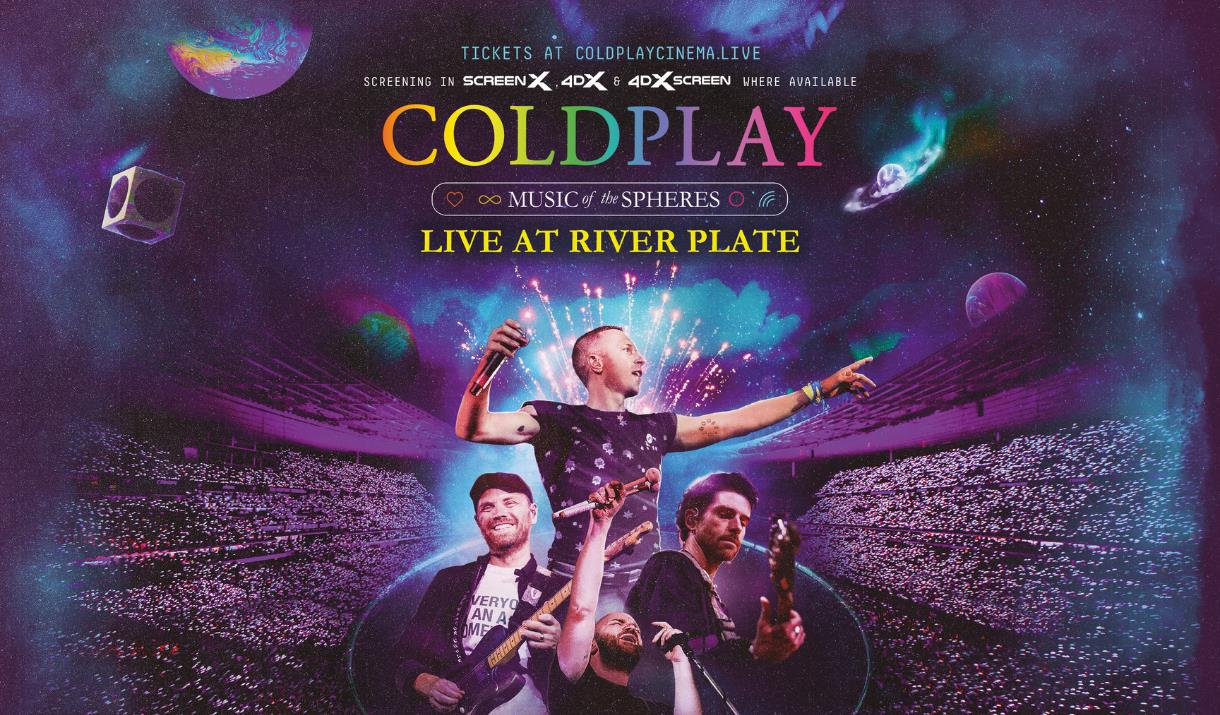 Coldplay Live At River Plate, Screening at Zeffirellis in Ambleside, Lake District