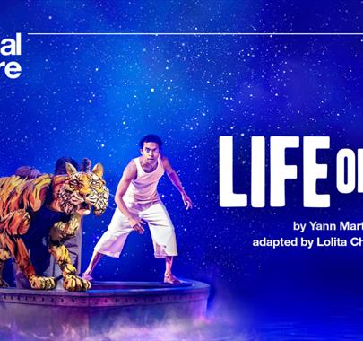 Poster for NT Live 2023: Life of Pi, Showing at Fellinis in Ambleside, Lake District