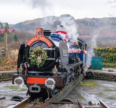 Santa Express Special Trains at the Ravenglass and Eskdale Railway
