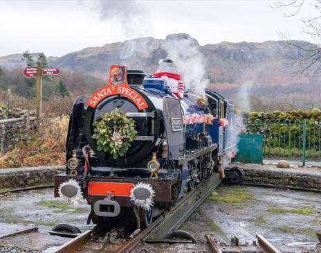 Santa Express Special Trains at the Ravenglass and Eskdale Railway
