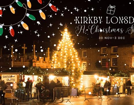 Photo of the Kirkby Lonsdale Christmas Fair in Kirkby Lonsdale, Cumbria