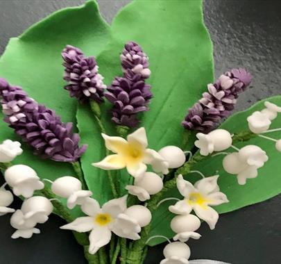 Introduction to Sugarcraft Flowers Workshop at Hare Hill Barn in The Lake District, Cumbria