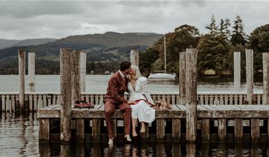 Just Us Weddings at Windermere Jetty Museum in Windermere, Lake District