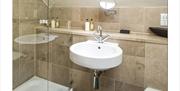 Bathroom with Shower at Waitby School in Waitby, Cumbria