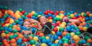 Ball Pit at Walby Farm Park in Walby, Cumbria