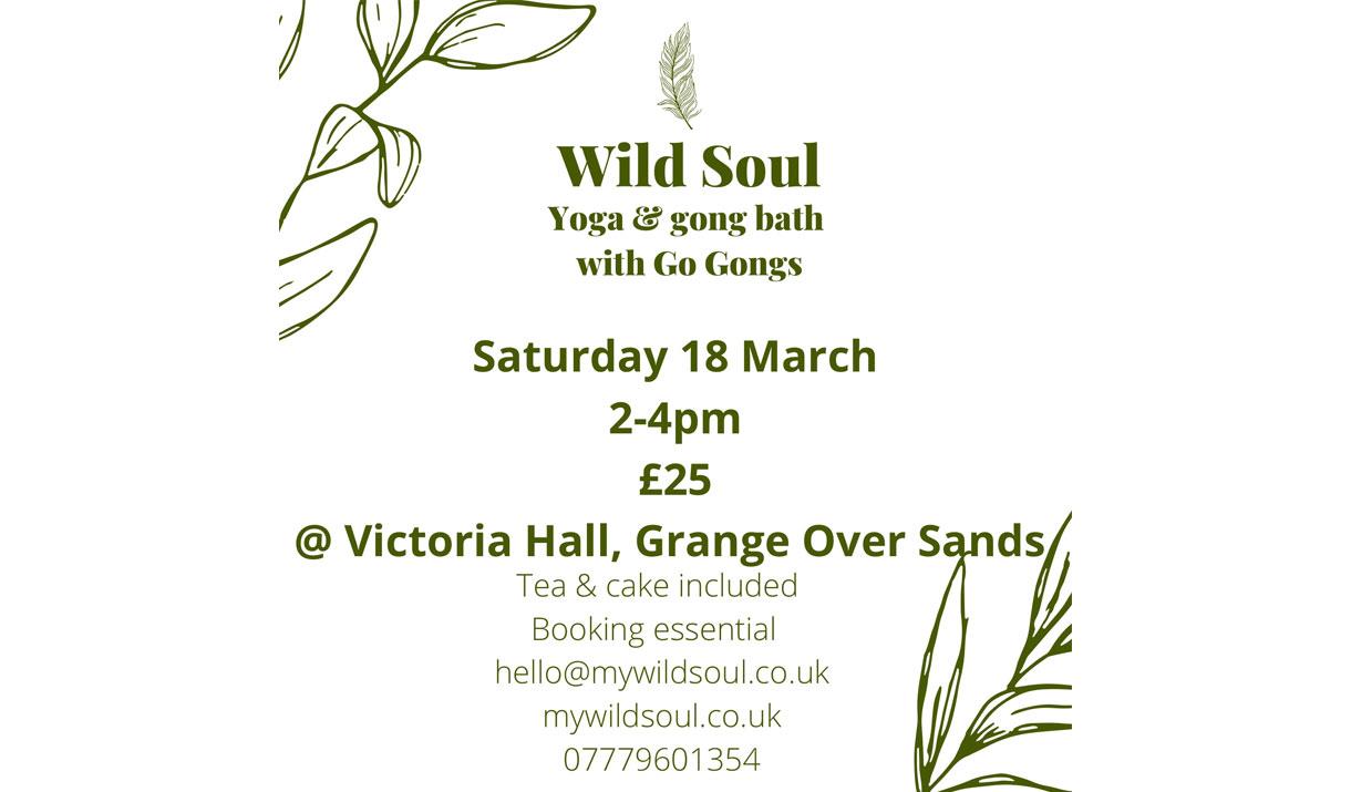 Yoga and Gong Bath at Victoria Hall in Grange-over-Sands, Cumbria