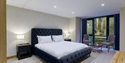 Bedroom in an Apartment at Windermere Marina Village in Bowness-on-Windermere, Lake District