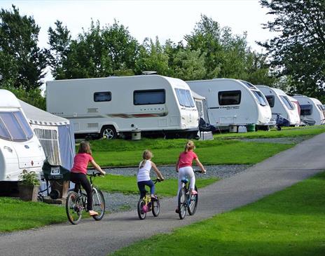 Touring and Family Holidays in Woodclose Caravan Park in Kirkby Lonsdale, Cumbria