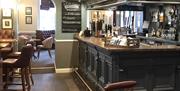 Bar Seating at The Yewdale Inn in Coniston, Lake District