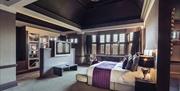 Bedroom at Abbey House Hotel & Gardens in Barrow-in-Furness, Cumbria